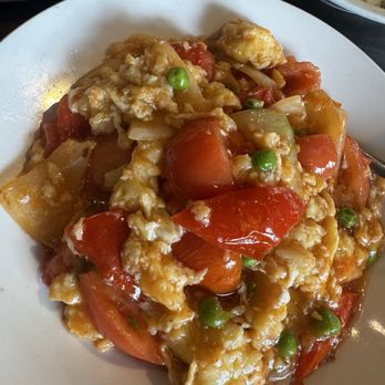 Silver Dragon - tomato egg - goood - Chinese Near Me - Banff, Alberta