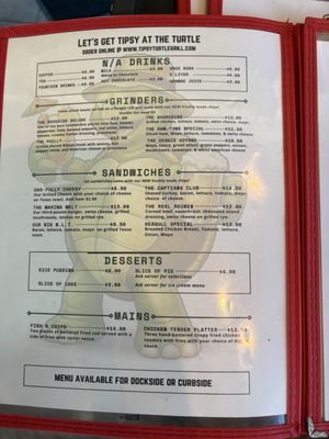 Menu photo 5 The Tipsy Turtle Coldwater, MI