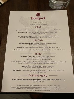 Menu photo 5 Bouquet Restaurant Covington, KY Menu photo 5 Bouquet Restaurant Covington, KY