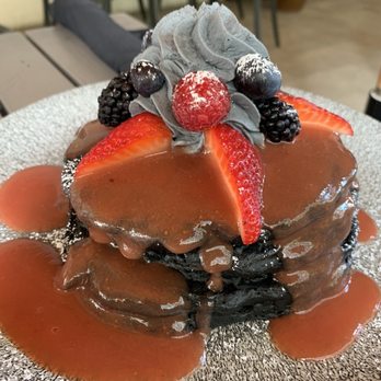Basalt - Charcoal Pancakes - New American Near Me - Honolulu, Hawaii