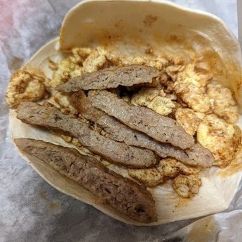 Dawn Donuts - Sausage egg burrito - Donuts Near Me - Galveston, Texas Dawn Donuts - Sausage egg burrito - Donuts Near Me - Galveston, Texas