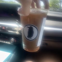 This was the "regular" iced coffee This was the "regular" iced coffee