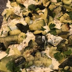 Manlio's Pizzaioli Moderni - Zucchini and ricotta pizza