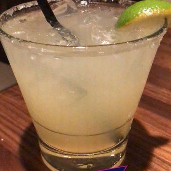 Bluewater Grill - Regular margarita with salt. Super yummy! Not all ice like some other restaurants. Nice and strong. Perfect drink to go with dinner. - Seafood Near Me - Santa Barbara, California