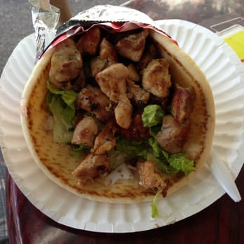 Noah Halal - Chicken Gyro - Food Trucks Near Me - Portland, Oregon