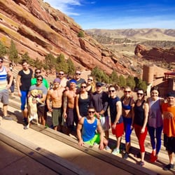 The FIIT Co - A few of the FIT36 crew at Red Rocks for a workout!