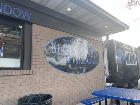 Blues Fired Pizza by null