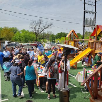 Backyard on Broadway - Backyard with playground - Bars Near Me - San Antonio, Texas Backyard on Broadway - Backyard with playground - Bars Near Me - San Antonio, Texas