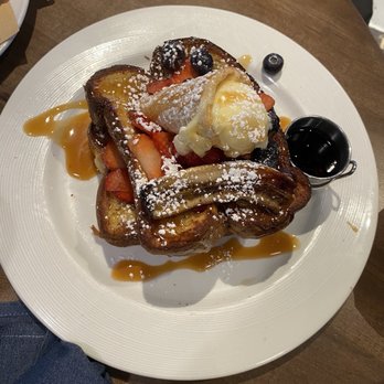 Hash Kitchen - Banana split French toast! - New American Near Me - Peoria, Arizona