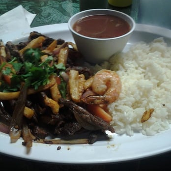 Rivera's Restaurant - Lomo saltado beef - Latin American Near Me - Springfield, Virginia