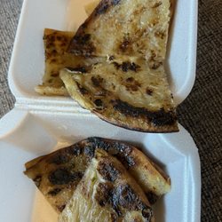 Uncle Rays Kitchen - Burnt scallion pancakes (inedible)