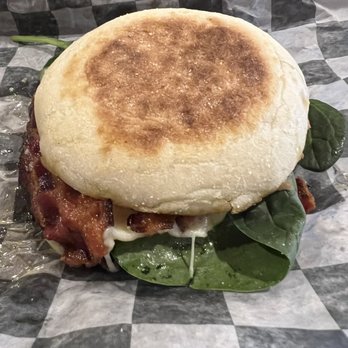 The Local Motive Coffee Bar - Skinny Lou with English muffin instead of croissant - Coffee & Tea Near Me - Geneseo, Illinois The Local Motive Coffee Bar - Skinny Lou with English muffin instead of croissant - Coffee & Tea Near Me - Geneseo, Illinois