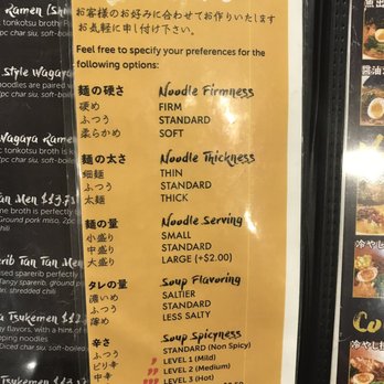 Wagaya - Menu as of 11/2018 - Ramen Near Me - Honolulu, Hawaii Wagaya - Menu as of 11/2018 - Ramen Near Me - Honolulu, Hawaii