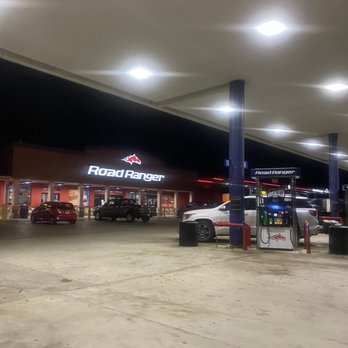 Road Ranger - a gas station at night - Gas Stations Near Me - Moore, Texas Road Ranger - a gas station at night - Gas Stations Near Me - Moore, Texas