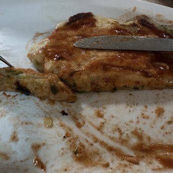 La Pinata Mexicatesen - Pupusas de maiz/Pupusas made with corn doug: ayote and loroco - Latin American Near Me - San Mateo, California