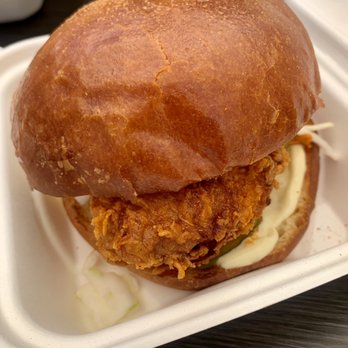 Mägo - Spicy chicken sandwich. Delicious - Colombian Near Me - Oakland, California Mägo - Spicy chicken sandwich. Delicious - Colombian Near Me - Oakland, California