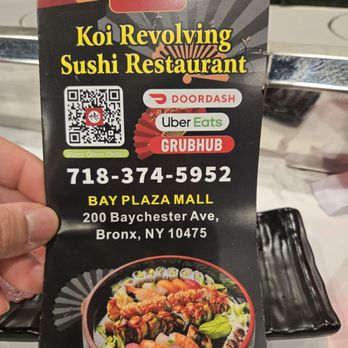 Koi Revolving Sushi Restaurant - Conveyor Belt Sushi Near Me - Bronx, New York Koi Revolving Sushi Restaurant - Conveyor Belt Sushi Near Me - Bronx, New York