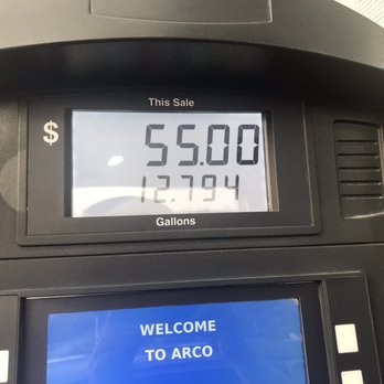 ARCO - What I paid.  Someone copied my picture & posted on their review of Arco. Then removed it when I noticed it. LOL - Gas Stations Near Me - San Bernardino, California