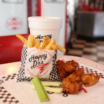 Happy Daz - chicken wings and a cup of drink - American Near Me - Lima, Ohio Happy Daz - chicken wings and a cup of drink - American Near Me - Lima, Ohio