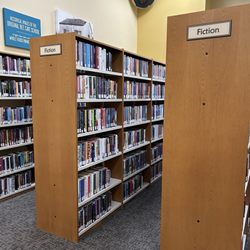 Bee Cave Public Library - Fiction area