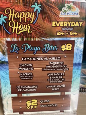 Menu photo 5 La Playa Richmond, VA