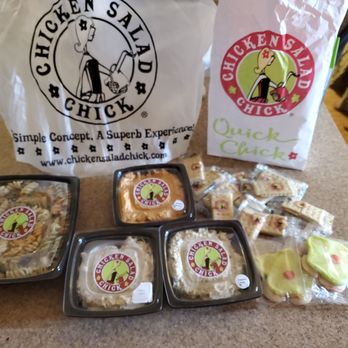 Chicken Salad Chick - Pasta salad, chicken salad, cookies, crackers - Southern Near Me - Mason, Ohio Chicken Salad Chick - Pasta salad, chicken salad, cookies, crackers - Southern Near Me - Mason, Ohio