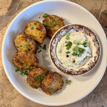 Ted's Montana Grill - Cauliflower Fritters - American Near Me - Charlotte, North Carolina Ted's Montana Grill - Cauliflower Fritters - American Near Me - Charlotte, North Carolina