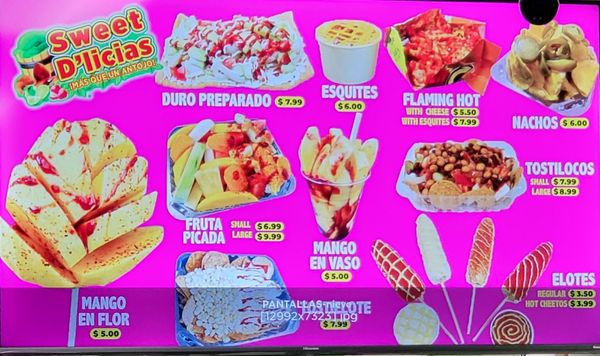 Photo of Sweet D’licias - Des Moines, WA, US. Menus