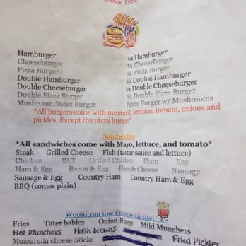 Frostee Freeze - more menu options not listed on their overhead - Fast Food Near Me - New Tazewell, Tennessee
