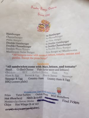 Menu photo 6 Frostee Freeze New Tazewell, TN