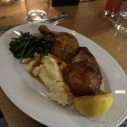 Roast Lemon Chicken Dinner