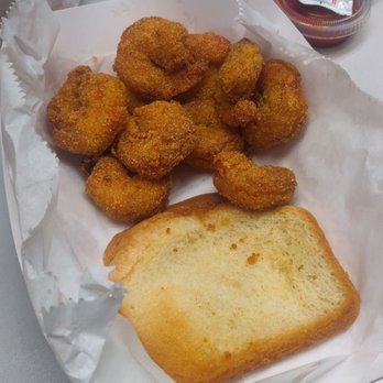 B's Shrimp & Fish - Fried shrimp. Big portions I ate 3/4 before I took the picture. - Seafood Near Me - Schaumburg, Illinois B's Shrimp & Fish - Fried shrimp. Big portions I ate 3/4 before I took the picture. - Seafood Near Me - Schaumburg, Illinois