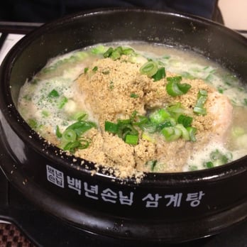 BN Chicken - Perilla Seeds Chicken Ginseng Soup - Korean Near Me - Santa Clara, California BN Chicken - Perilla Seeds Chicken Ginseng Soup - Korean Near Me - Santa Clara, California