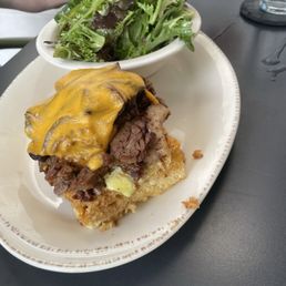 Open Face Brisket Sandwich