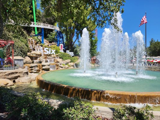 Six Flags Magic Mountain by null