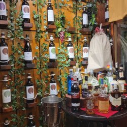 Daniele's Casa Mia Italian Restaurant - Some of their available Hard Liquor and Wines.