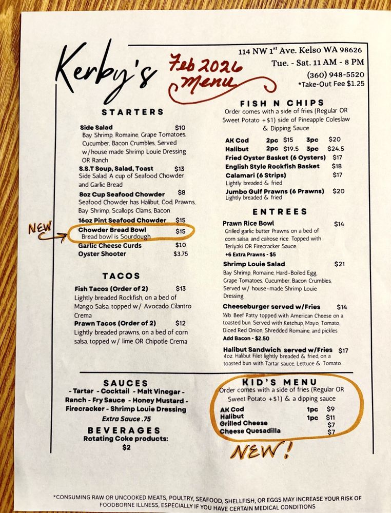 Kerby’s Fish Logo
