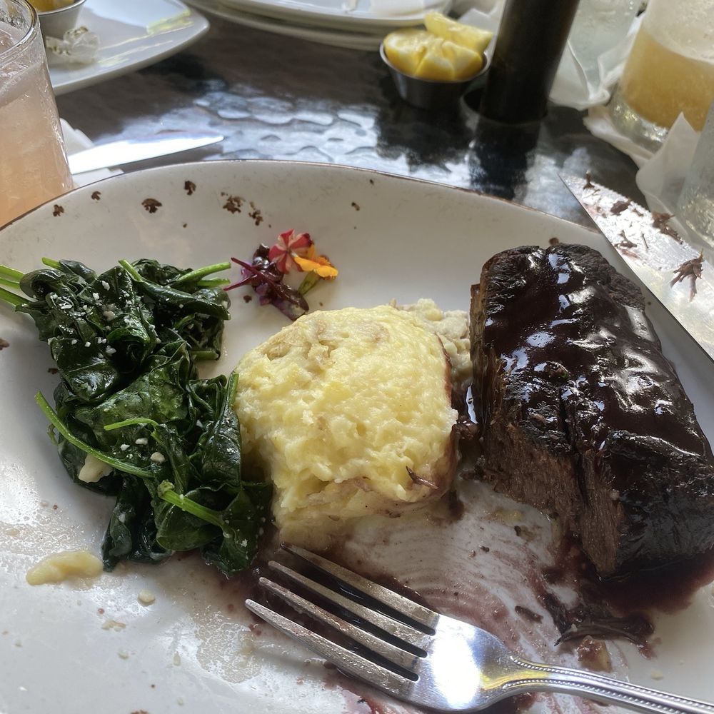 Third Wave Cafe - Short rib with mashed and spinach - Creperies Near Me - New Smyrna Beach, Florida Third Wave Cafe - Short rib with mashed and spinach - Creperies Near Me - New Smyrna Beach, Florida