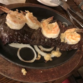 354 Steakhouse - Churrasco with shrimp! It's on the Wednesday dinner special menu. Great deal and delicious! - Steakhouses Near Me - Cliffside Park, New Jersey