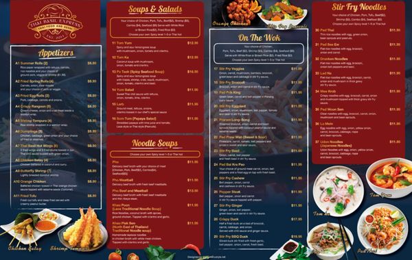 Menu photo 2 Thai Basil Express Springdale, AR Menu photo 2 Thai Basil Express Springdale, AR