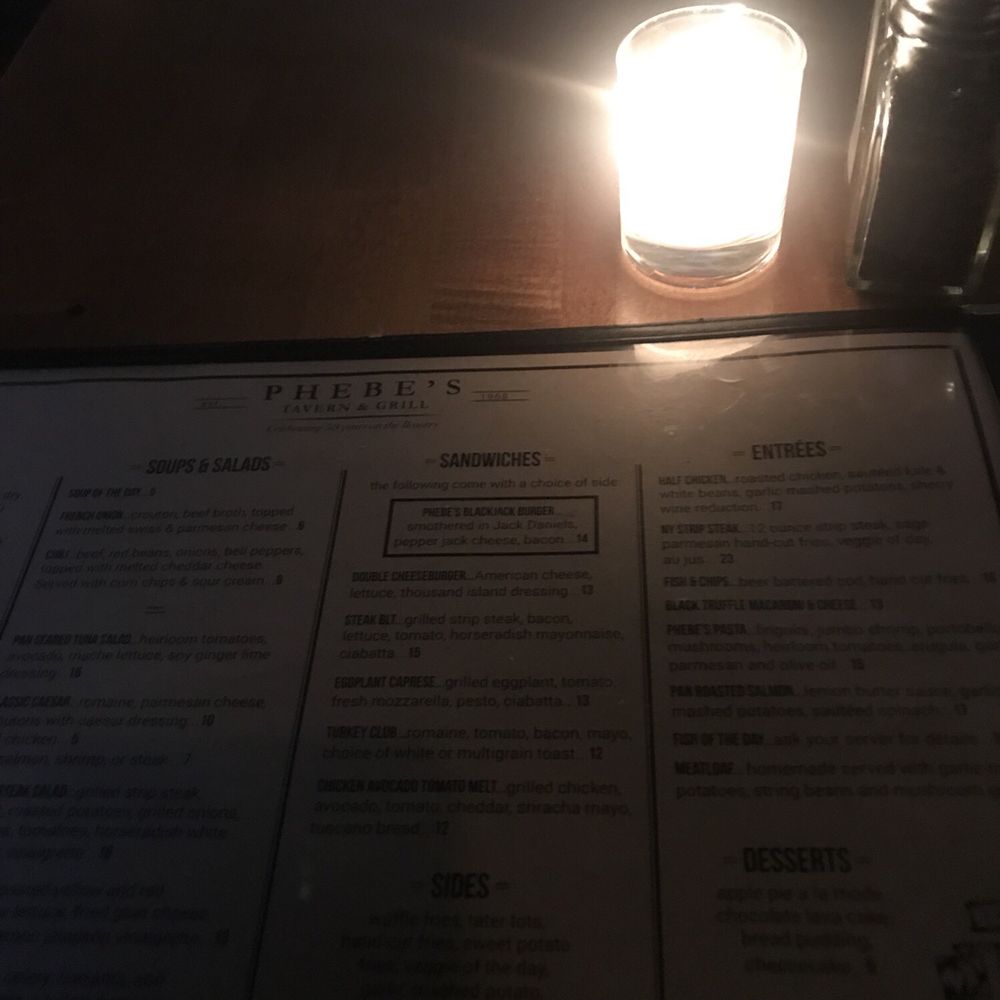 Phebe's - American Near Me - New York, New York Phebe's - American Near Me - New York, New York