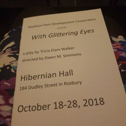 Hibernian Hall - A Play in Hibernian hall!!