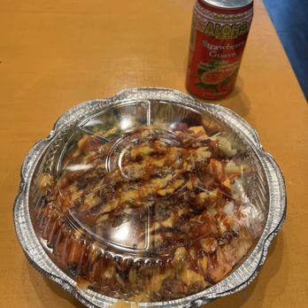 Pick N' Roll - Salmon and Spicy Tuna Bowl with eel sauce, spicy creamy, and hot mango sauces - Japanese Near Me - Scottsdale, Arizona