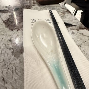 Supreme Dumpling Stonestown - There was a brown thing in the spoon - Dim Sum Near Me - San Francisco, California