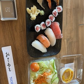 Noble Village  - Deluxe Set and Ginger Salad - Japanese Near Me - Clawson, Michigan