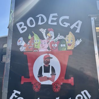 Bodega Food Wagon - Food truck signage - Food Trucks Near Me Bodega Food Wagon - Food truck signage - Food Trucks Near Me