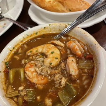 Pappadeaux Seafood Kitchen - "Louisiana" Seafood Gumbo. Dude, I live in New England and make better Louisiana-style Gumbo. - Seafood Near Me - Dallas, Texas Pappadeaux Seafood Kitchen - "Louisiana" Seafood Gumbo. Dude, I live in New England and make better Louisiana-style Gumbo. - Seafood Near Me - Dallas, Texas
