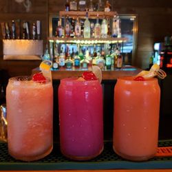 Juce Bar and Grill - Electric City, Paradise, and Front Porch. 3 very tasty original flavored Timonades.