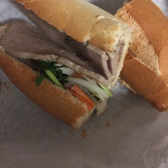 Fou Lee Market - Ready bahnmi always fresh , not much pickled veggies but full of great pork meat and pate and only $3 can't beat that - Filipino Near Me - Seattle, Washington