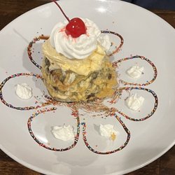 Ai Sushi & Grill - Fried chocolate lava cake with ice cream